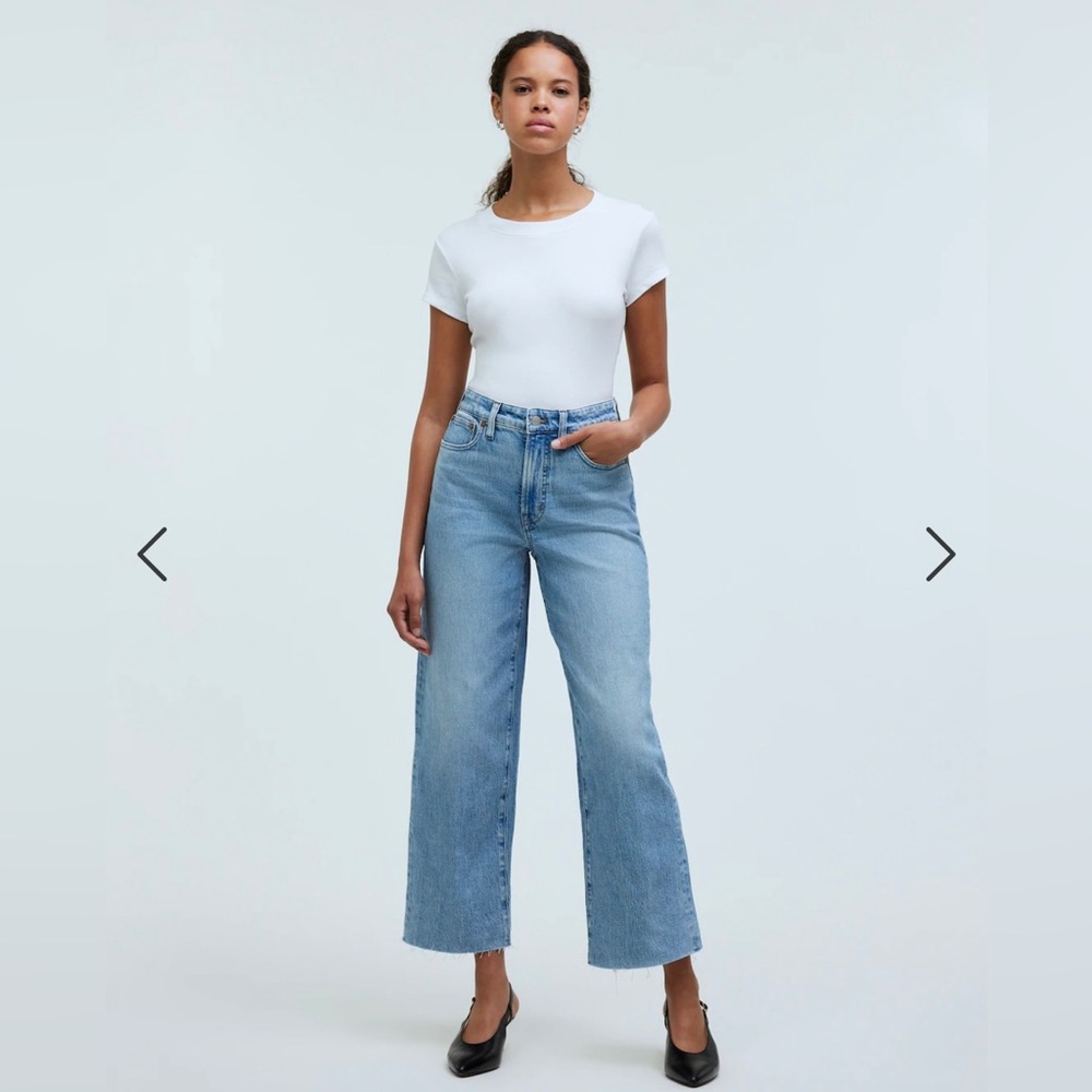 Madewell Curvy Perfect Vintage Wide Leg Jean